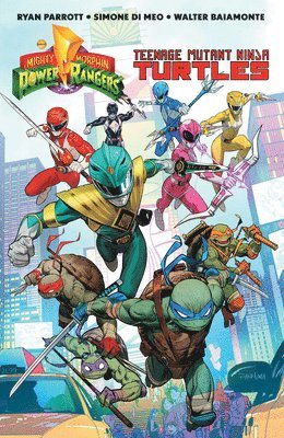 Ryan Parrott - Mighty Morphin Power Rangers/Teenage Mutant Ninja Turtles, Häftad