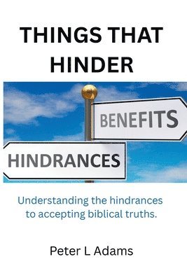 bokomslag Things that Hinder
