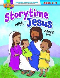 bokomslag Storytime with Jesus Coloring Book: Coloring & Activity Book (Ages 2-4)