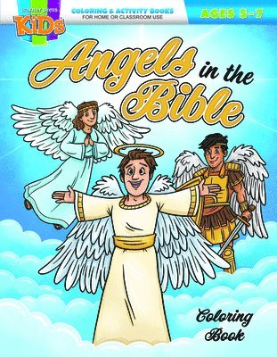 bokomslag Angels in the Bible Colring and Activity Book