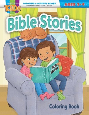 Warner Press - Bible Stories: Coloring Book for Ages 2-4, Häftad