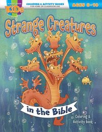bokomslag Strange Creatures: Coloring & Activity Book