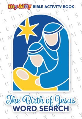 Warner Press - The Birth of Jesus Word Search: Itty-Bitty Bible Activity Book (Pk of 6), Häftad