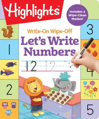 Write-on Wipe-Off: Let's Write Numbers 1