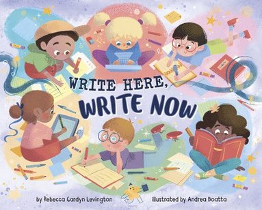 Rebecca Gardyn Levington - Write Here, Write Now, Inbunden