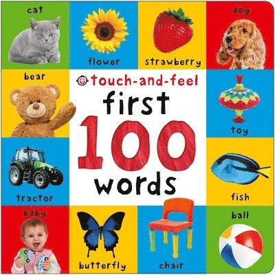 First 100 Words Touch-And-Feel: A Sensory Early-Learning Book