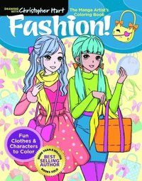 bokomslag The Manga Artist's Coloring Book: Fashion!