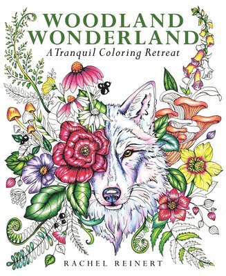 Woodland Wonderland: A Tranquil Coloring Retreat - A Calming Coloring Book of Flowers and Forest Animals for Adults 1