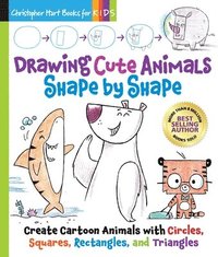 bokomslag Drawing Cute Animals Shape by Shape