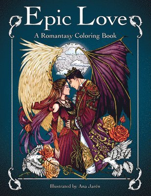 Epic Love: A Romantasy Coloring Book, Häftad