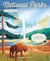 Arie Kaplan - National Parks Coloring Book: Featuring All 63 National Parks from Acadia to Zion, Häftad