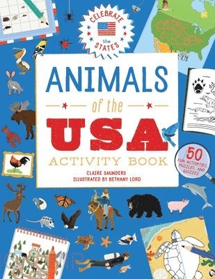 Animals of the USA Activity Book 1