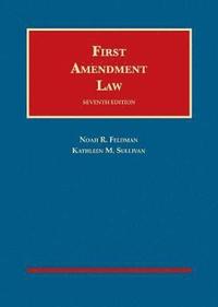 bokomslag First Amendment Law
