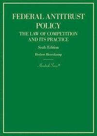bokomslag Federal Antitrust Policy, The Law of Competition and Its Practice