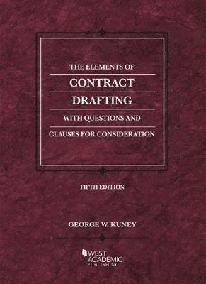 bokomslag The Elements of Contract Drafting
