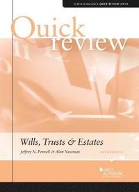 bokomslag Quick Review of Wills, Trusts, and Estates