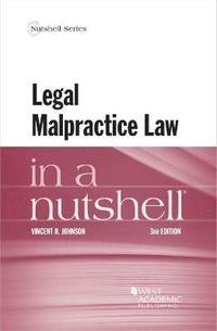 bokomslag Legal Malpractice Law in a Nutshell