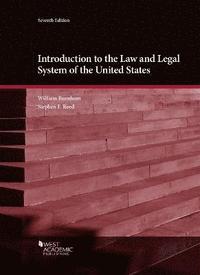 bokomslag Introduction to the Law and Legal System of the United States