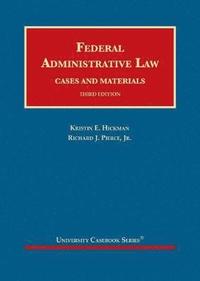 bokomslag Federal Administrative Law