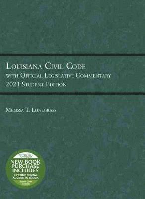 bokomslag Louisiana Civil Code with Official Legislative Commentary