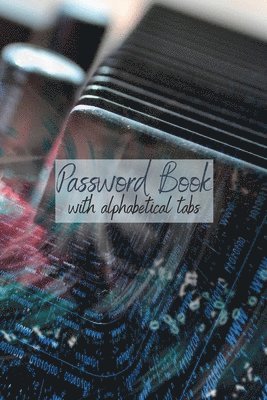 bokomslag Password Book With Alphabetical Tabs