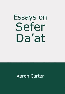 bokomslag Essays on Sefer Da'at