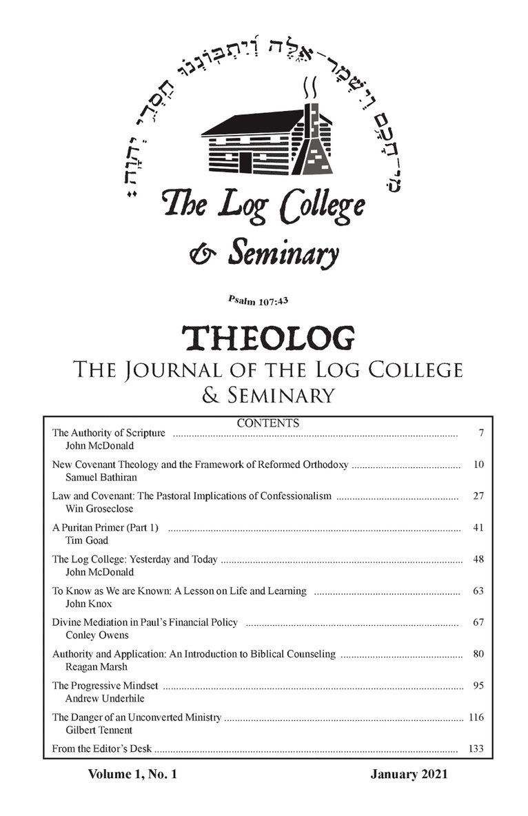 Theolog, Volume 1, Number 1 1