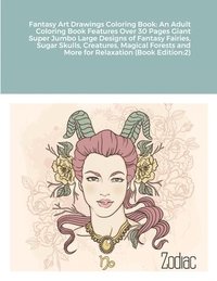 bokomslag Fantasy Art Drawings Coloring Book