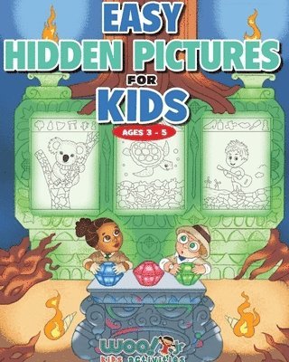 bokomslag Easy Hidden Pictures for Kids Ages 3-5