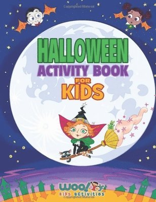 bokomslag Halloween Activity Book For Kids