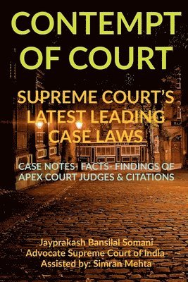 bokomslag 'Contempt of Court' Supreme Court's Latest Leading Case Laws