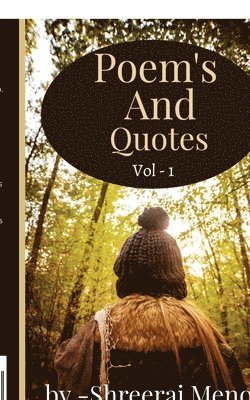 bokomslag Poems and Quotes Vol 1