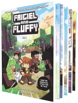 bokomslag Minecraft-Inspired Misadventures of Frigiel & Fluffy Vol 1-5 Box Set