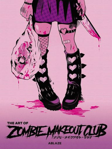 Peter Richardson - ART OF ZOMBIE MAKEOUT CLUB HC - DELUXE EDITION, Inbunden