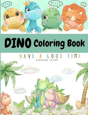 Dino Coloring Book 1