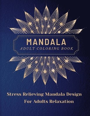 Mandala Adult Coloring Book 1
