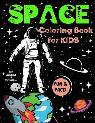 bokomslag Space Coloring Book for Kids