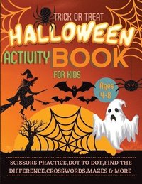 bokomslag Halloween Activity Book for Kids Ages 4-8