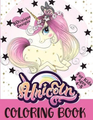 Unicorn Coloring Books: Unicorn Coloring Books For Girls ages 8-12( 8.5x11)  (Paperback)