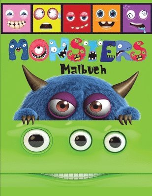 Lora Dorny - Monsters Malbuch, Häftad