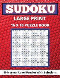 bokomslag Sudoku Large Print 16x 16