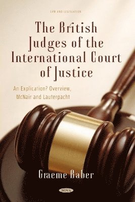 bokomslag British Judges of the International Court of Justice
