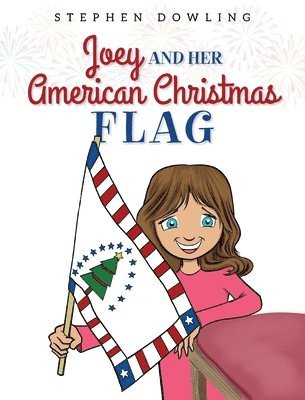 Joey and Her American Christmas Flag 1