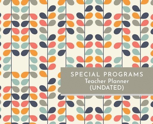 Special Programs Teacher Planner 1