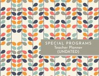 bokomslag Special Programs Teacher Planner