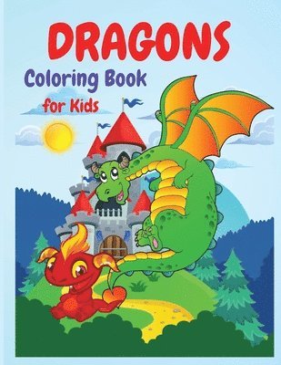 bokomslag Dragons Coloring Book