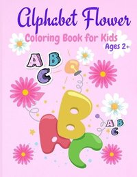 bokomslag Alphabet Flower Coloring Book