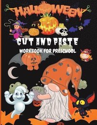 bokomslag Halloween Cut and Paste Workbook for Preschool