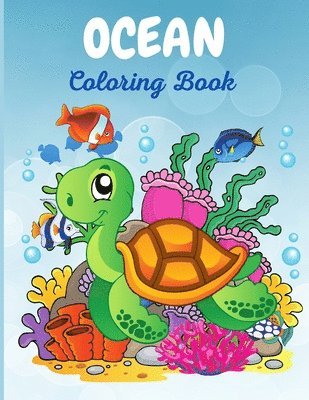 bokomslag Ocean Coloring Book