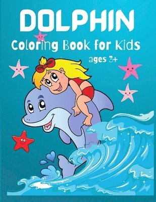 bokomslag Dolphin Coloring Book for Kids